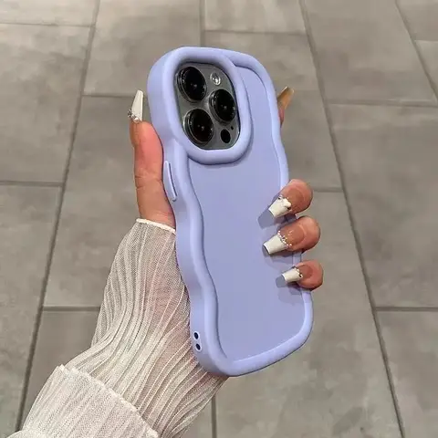 Para Honor X8C X9C X7C X9A X9B X8A X8B X8 X7A X7 X7B X6 X6A X6S 5G 4G funda de teléfono 3D Wave lindo Macaron Color caramelo cubierta suave
