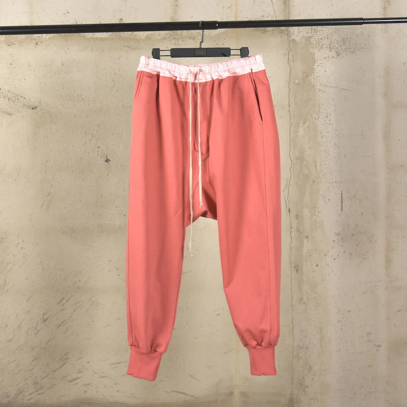 

Dark Style Pink Comfortable Casual Trousers Men Women Fashion Top Quality Pants Y2k Clothes Men's Clothing