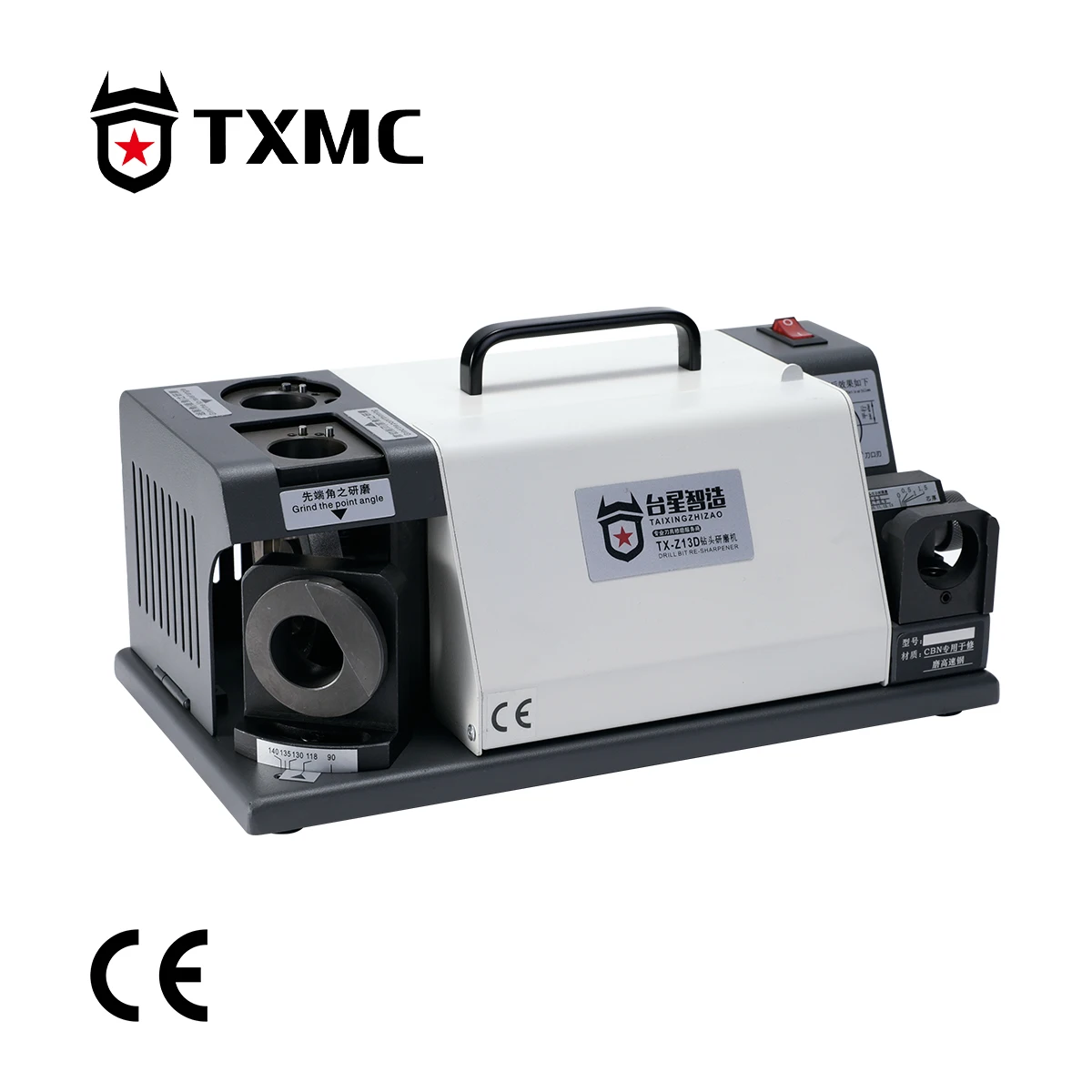 TXMC TX-Z13D Small Size Portable Drill Sharpener Machine For 3-14mm