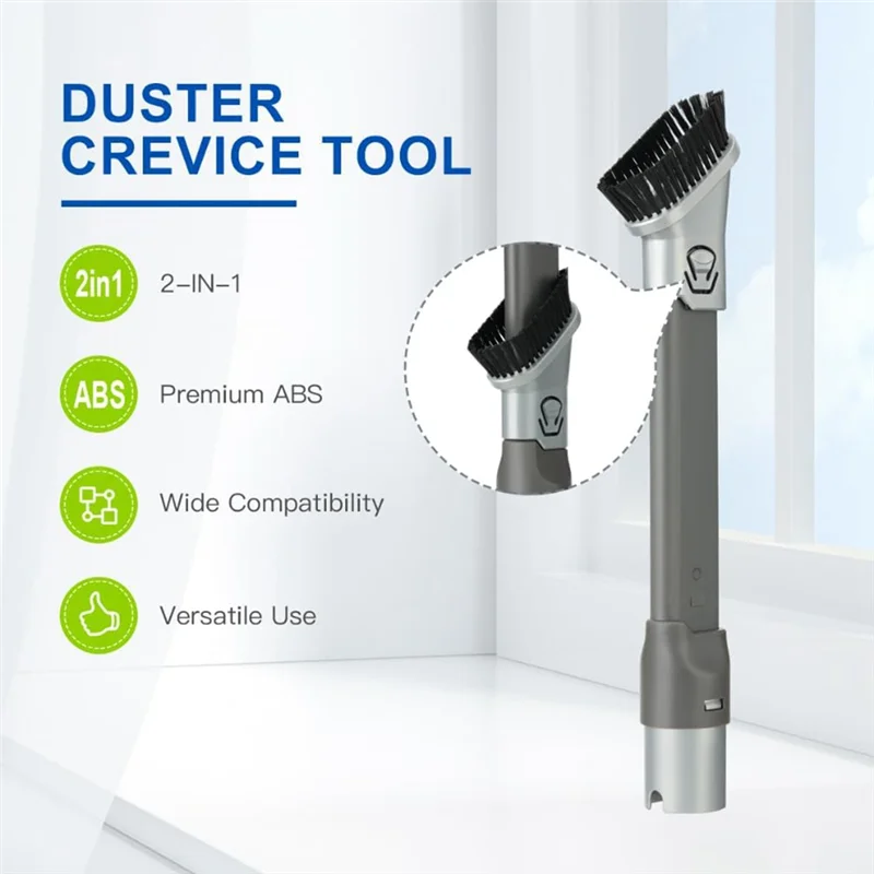 EAS-2-In-1 Duster Fugendüse für Shark HV300 HV301 HV320 HV322 HV320 NV751 NV752 NV650 NV680 NV800 Serie Staubsauger
