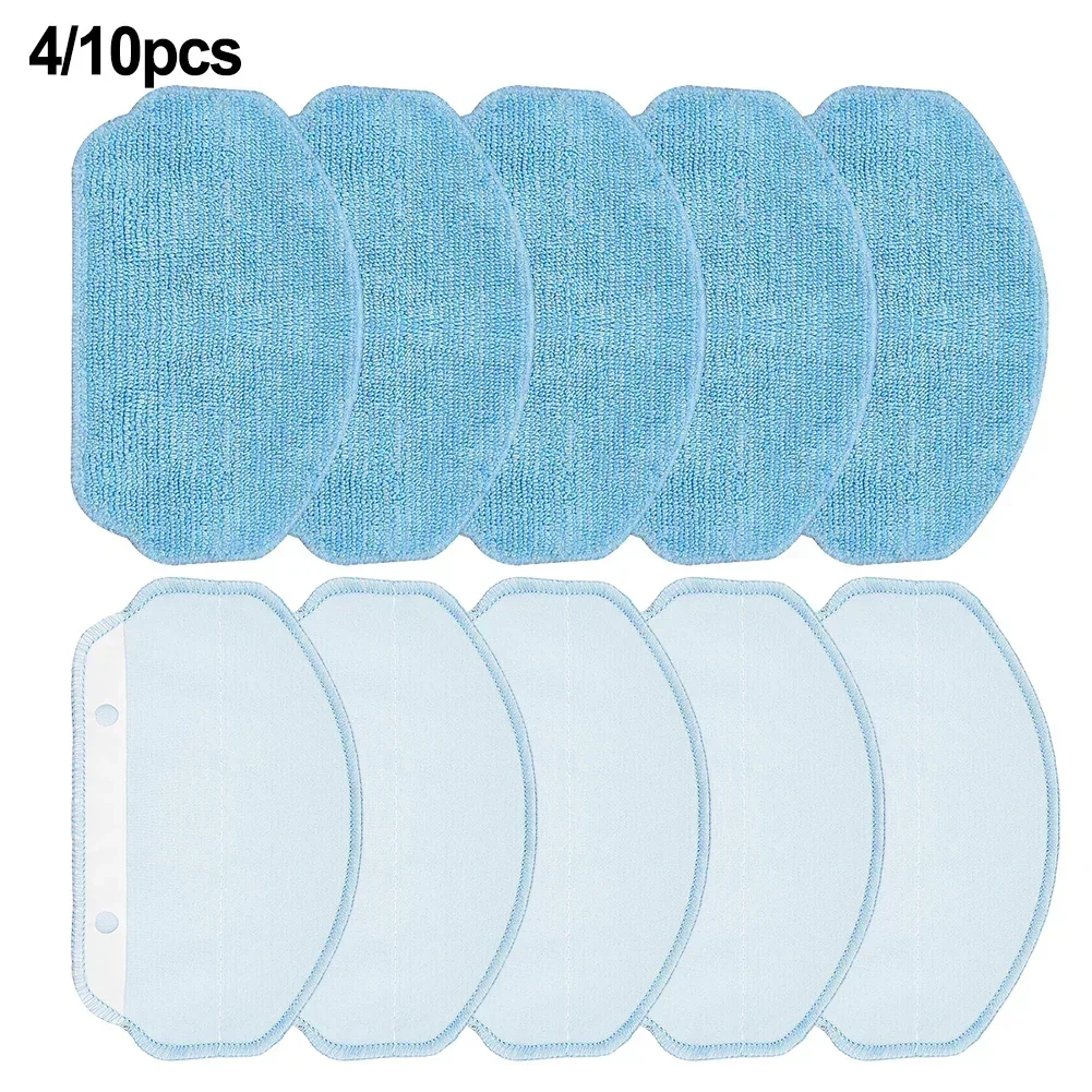 4/10pcs Microfiber Cloths For Cecotec-Conga 999 177*109mm Household Appliances Vacuum Cleaner Accessories