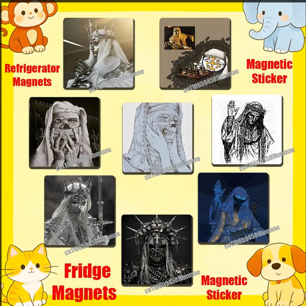 

For Baldwin IV of Jerusalem Former King of Jerusalem Fridge Freezer Refrigerator Magnets Kitchen Metal Cabinet Magnetic Sticker