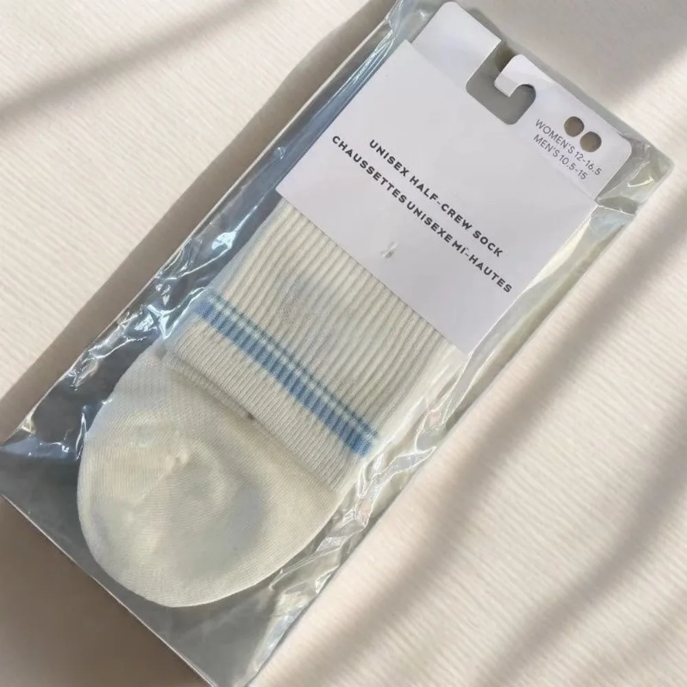 ถุงเท้าโยคะ 2025 สำหรับผู้หญิง ถุงเท้ากีฬา ถุงเท้าลำลอง ถุงเท้าผ้าฝ้าย ถุงเท้ากีฬาตามฤดูกาล แบบยูนิเซ็กซ์ สีดำและสีขาว ถุงเท้ายาว อุปกรณ์เสริม