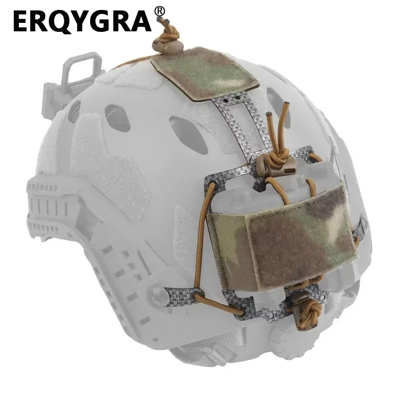 ERQYGRA Tactical Helmet Battery Pouch Counterweight Airsoft Hunting Bag Shooting Paintball Accessories Outdoor Sports Equipment