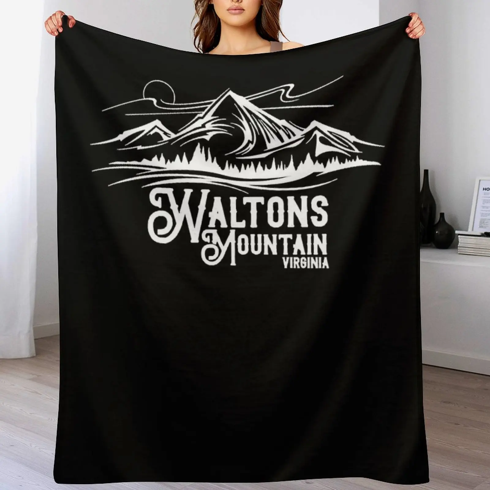 

Best Boys Girls The Waltons Frankenstein Halloween For The Audience Vintage Awesome Since Throw Blanket Travel Soft Blankets