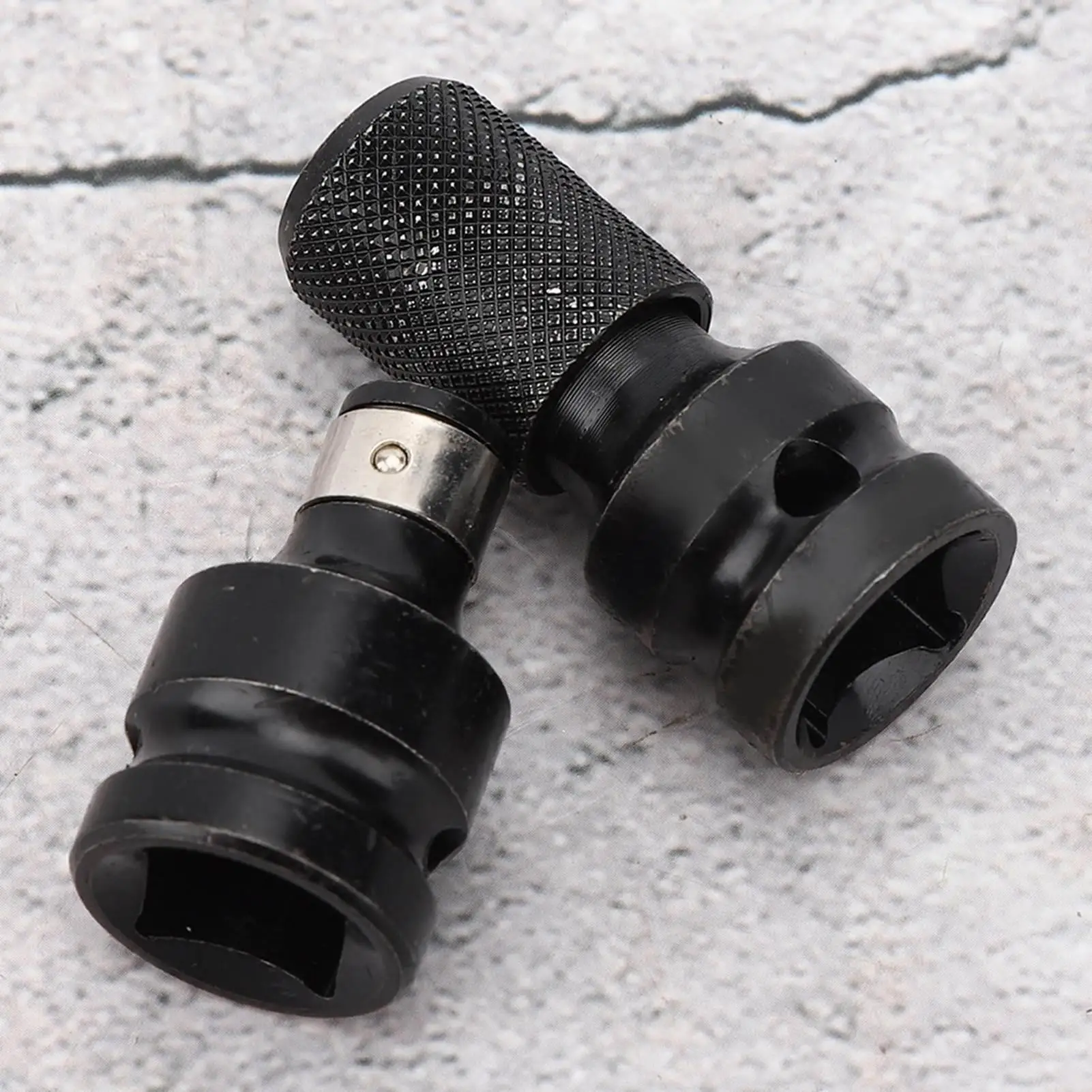 Adaptador de chave de 1/2 1/4 polegadas Kit de conversão de soquete de haste hexagonal Ferramenta adaptadora de soquete universal