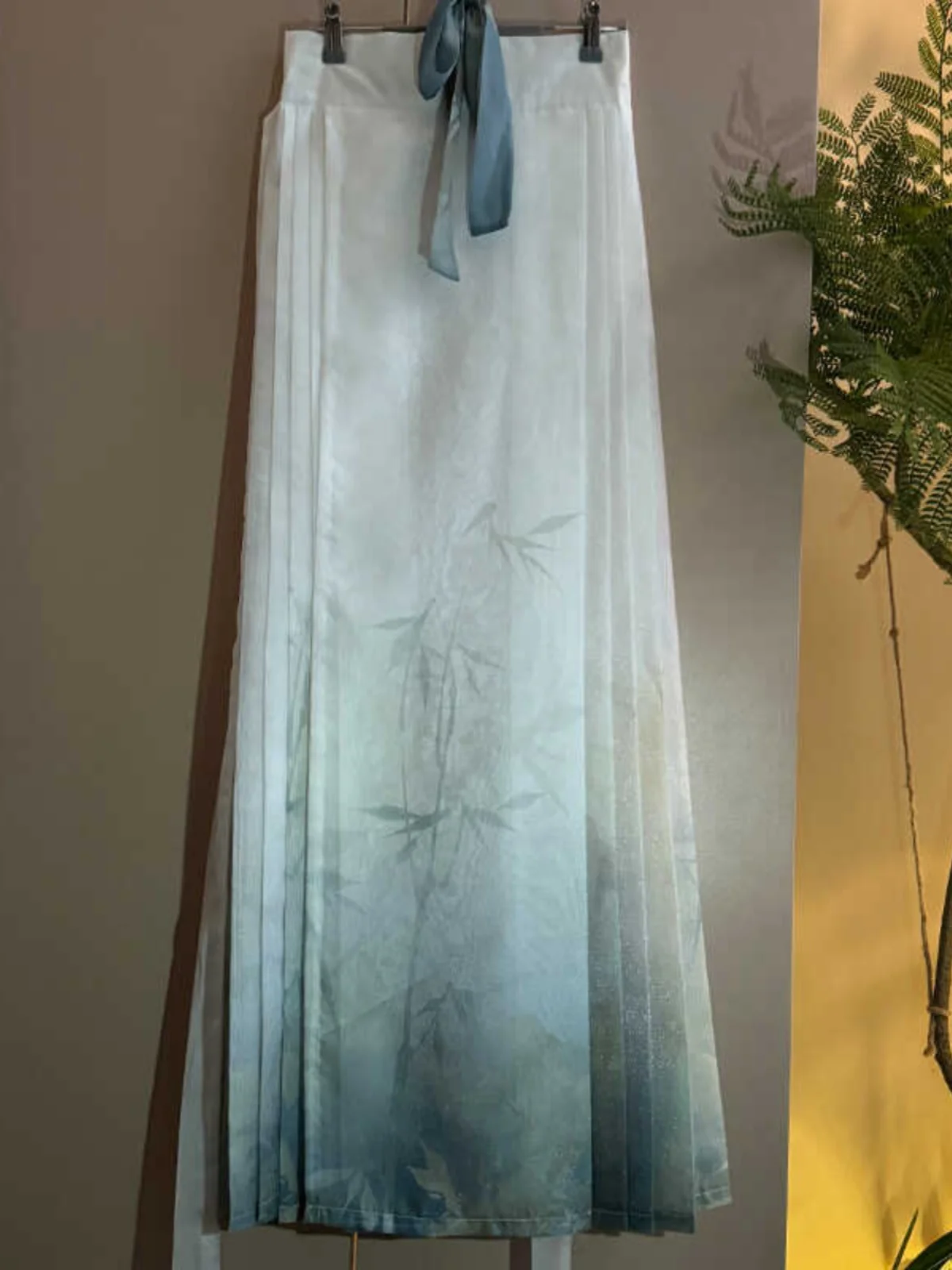 

Qingyuan, оригинальная летняя юбка Hanfu Jiangnan, новая китайская реформация, юбка с хвостом, женская весенняя юбка...