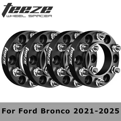 2/4PCS 6x139.7 93.1 / 6x135 87.1 For Ford Bronco 2021-2025 Flange Plate Wheel Spacers Aluminum Alloy Hub widened Adapter