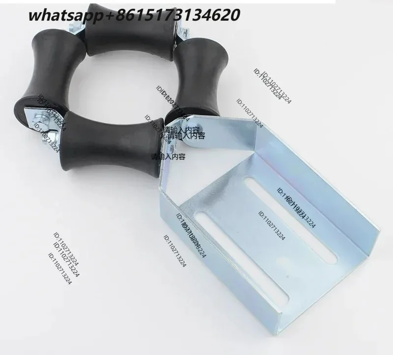 Elevator compensation chain anti-shake guide device rubber wheel 55 * 88