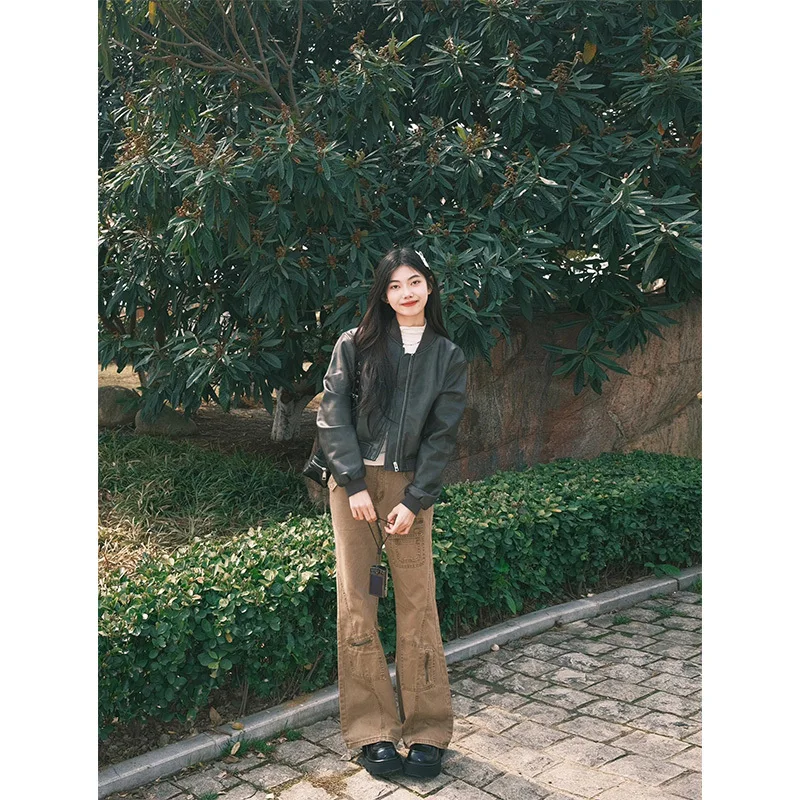 

Женские джинсы, готическая одежда, прямые, синие, повседневные, в стиле ретро, 2000-х годов, американская рваная женская одежда с рваными отверстиями, унисекс, базовая, простая