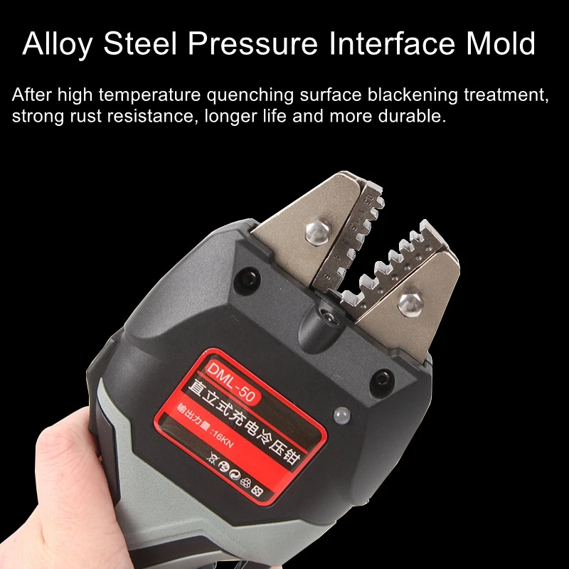 

Electric hydraulic pliers crimping pliers cable pre-insulated U-shaped wire nose cold pressing terminal cold pressing pliers