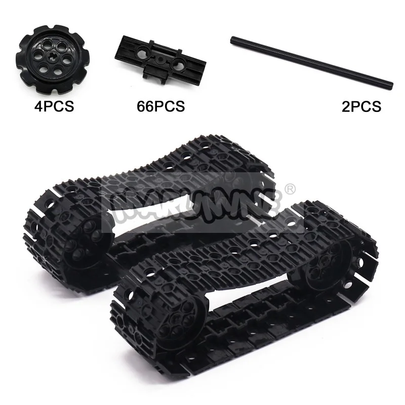 التكنولوجيا اللبنات المسار ورقة مجموعة التكنولوجيا العالية الطوب أجزاء سلسلة عجلة والعتاد الإطارات خزان السيارة الملحقات الميكانيكية 57518