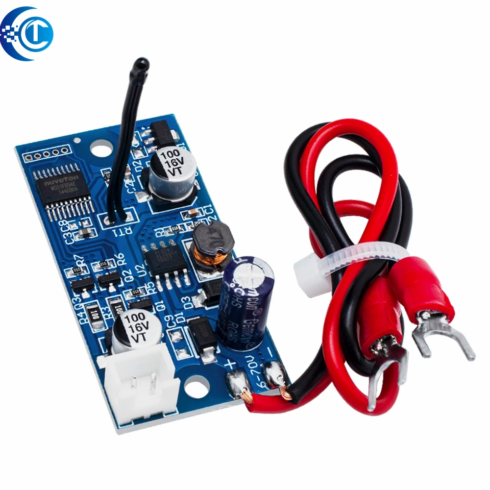 6V-70V DC PWM 팬 속도 조절기: 자동 온도 제어, 컴퓨터 케이스 냉각에 이상적