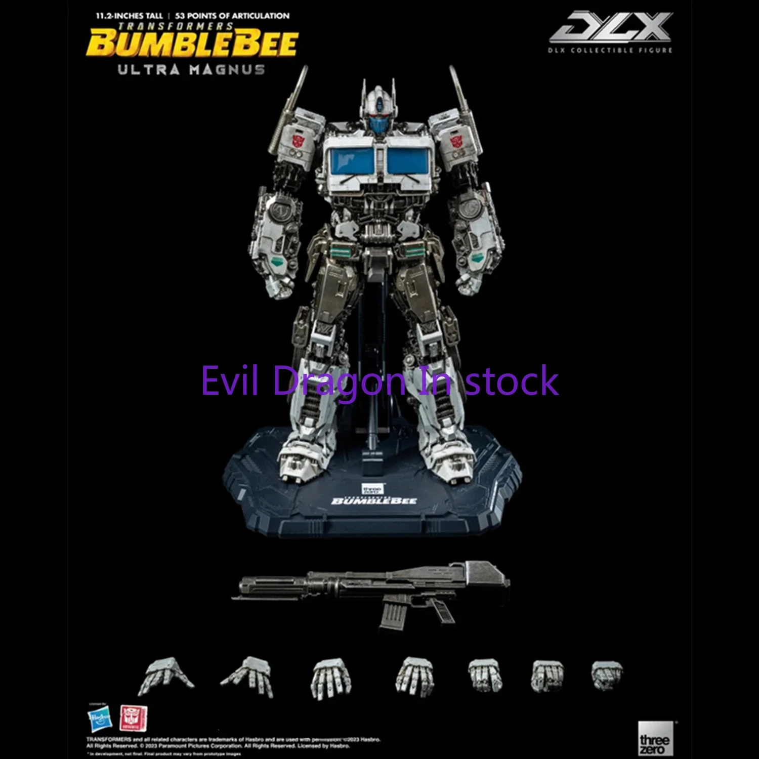 In Stock Original ThreeZero 3A G1 MDLX Transformed DLX Ultra Magnus OP Prime 53 Joints High Quality Action Figure Gift