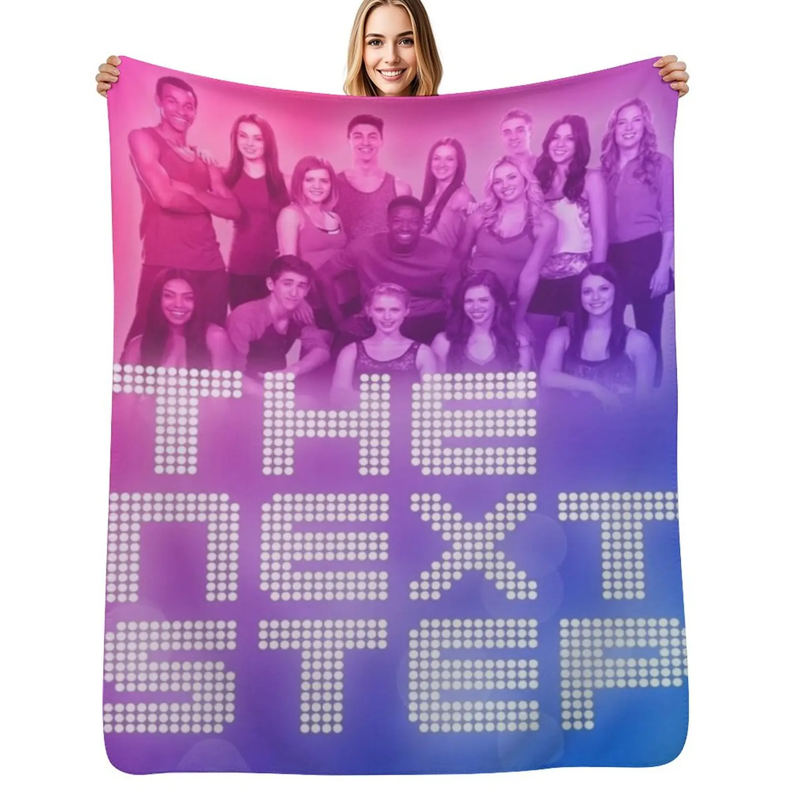 The Next Step Throw Blanket Blankets Sofas Of Decoration Stuffeds Multi-Purpose Luxury Decoratives Quilt Blankets
