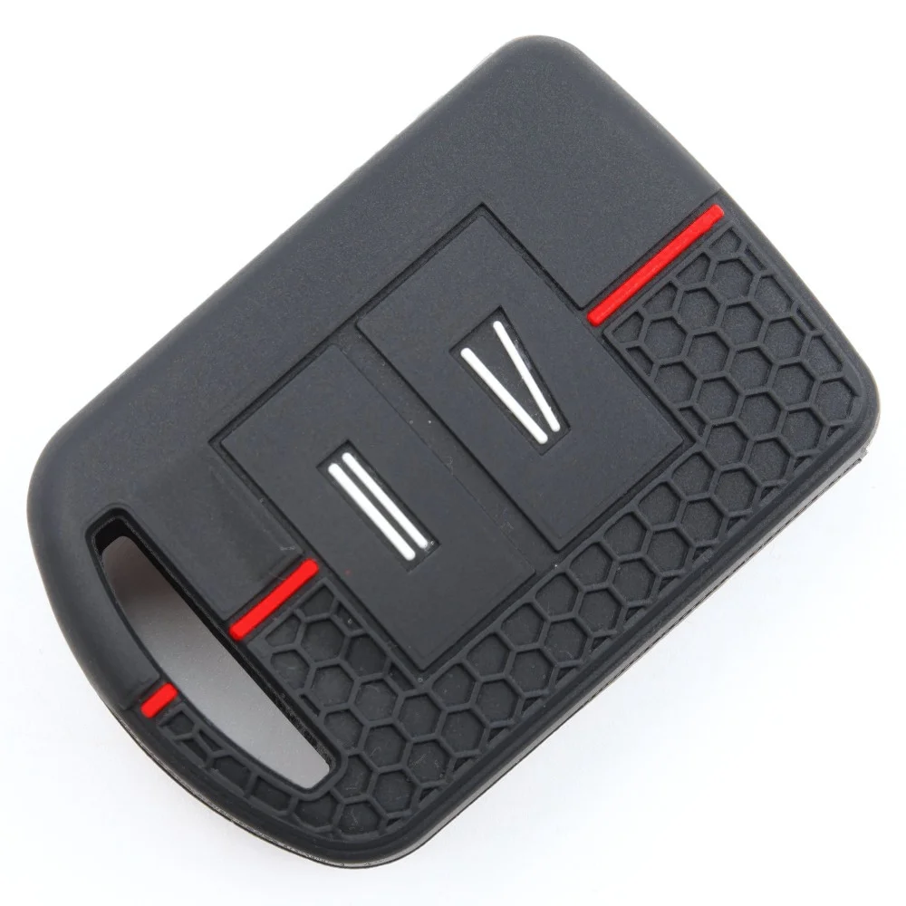 Silicone Car Key Fob Cover For Opel Agila Corsa C Combo Meriva Tigra For Vauxhall Agila Corsa C Combo Meriva Tigra