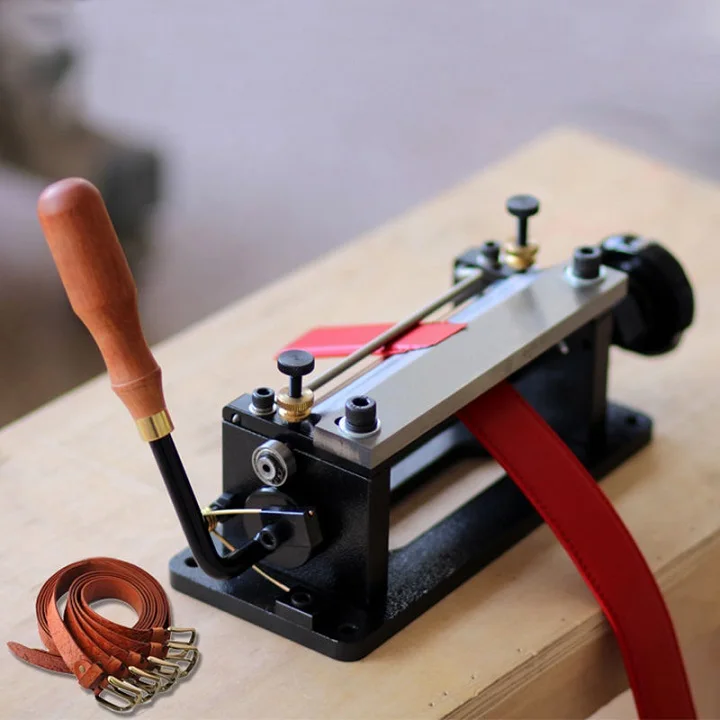 806P Manual Paring Peeling Machine Leather Splitter Skiver Shovel Skin Machine