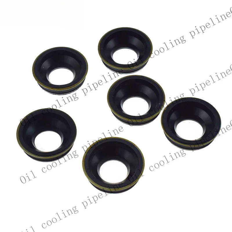 A+ 6x Spark Plug Pipe Gaskets For AUDI A4 A5 A6 A7 A8 Q5 Q7 Q8 VW Touareg 3.0 TDI