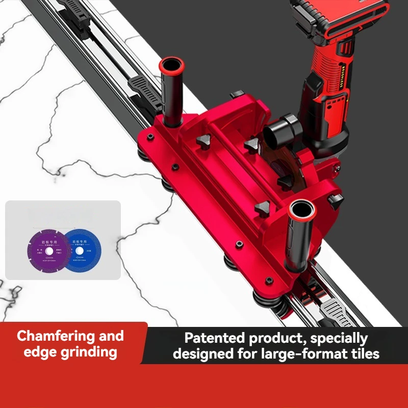 Orbital Chamfering Cutting Machine Tile Rock Slab Straight Cutting Chamfering 45 Degree Begonia Angle Cutting