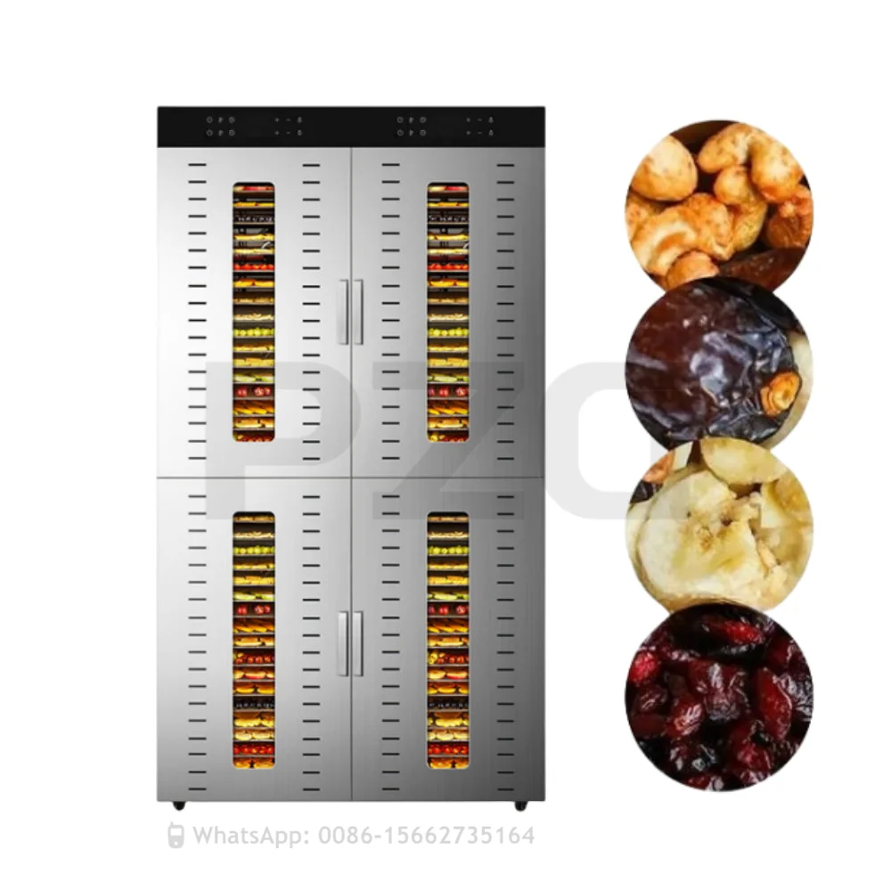 

Commercial Fruit And Food Beef Dryer 80 Trays Stainless Steel Dried Fruit Vegetable Meat Dryer Food Dehydrator Stainless Steel