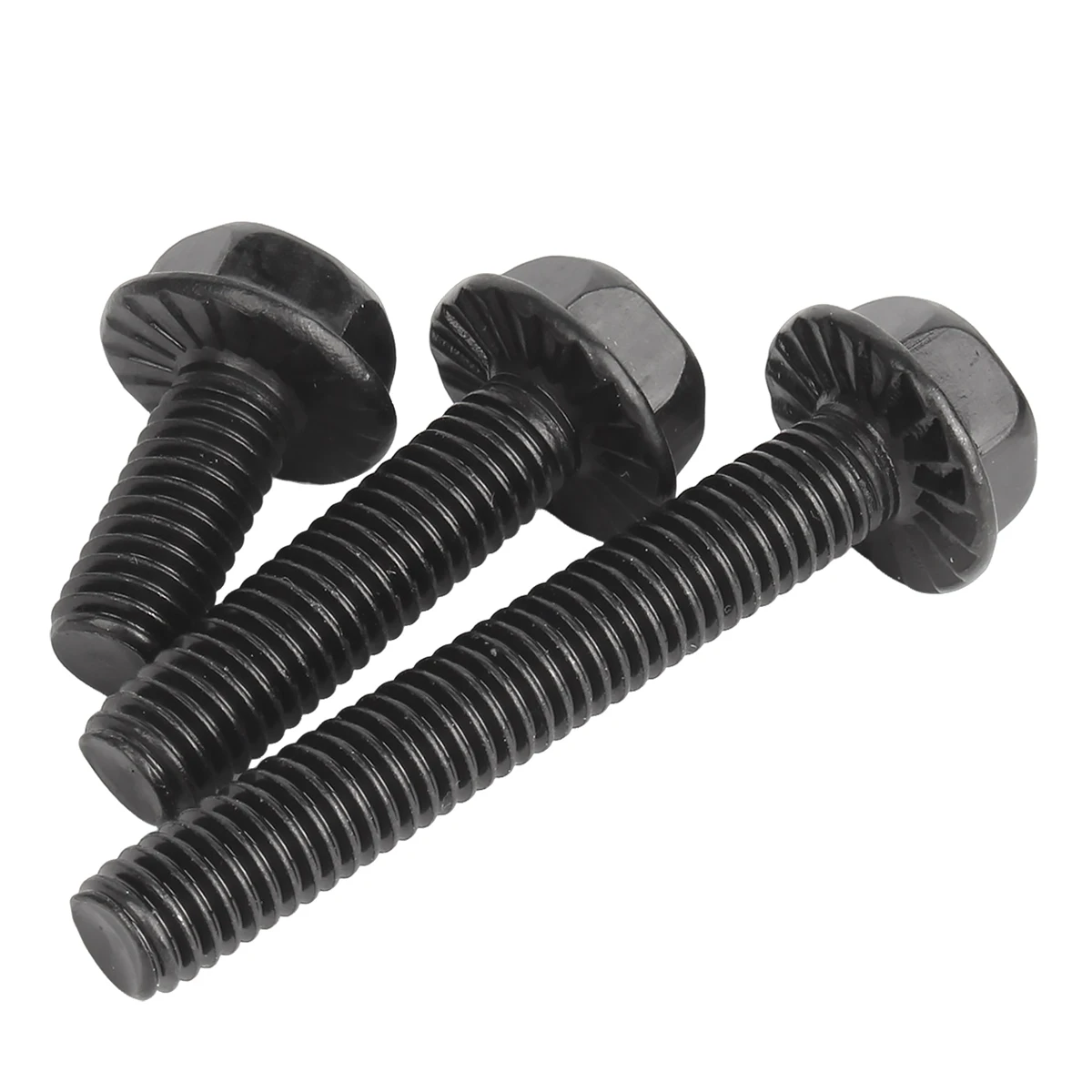 Phillips Flange Bolts M3 M4 M5 M6 M8 Black 304 Stainless Steel Cross Recessed Out Hexagon Flange Bolt Hex Flange Cap Screw Bolts