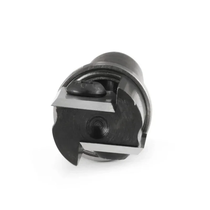 8mm 12mm 1/2" Insert Solid Carbide Flush Trim Bit with H 30mm or 50mm Replaceable Knifves for Wood Flush Trim Router Bits