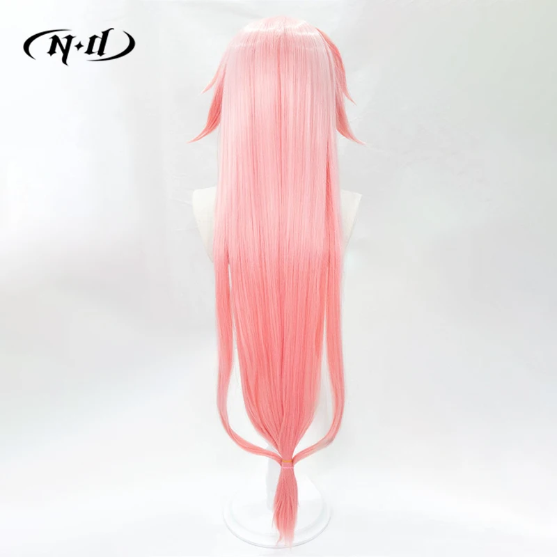 엔드야 마이코 코스프레 가발 겐신 임팩트 코스프레 헤어피스 히트레지스턴트 합성 여성용 코믹콘 코스어 게임 파티