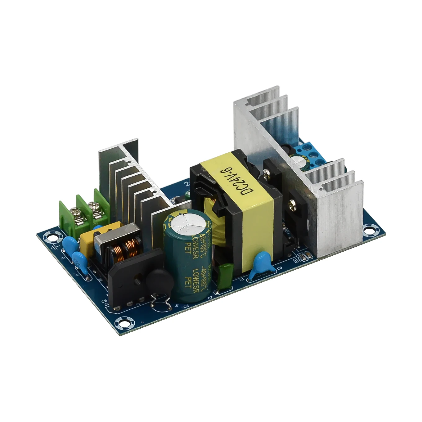 AC 110-220V to DC 24V 6A Power Supply Module Board Switch AC-DC Switch Power Supply Board