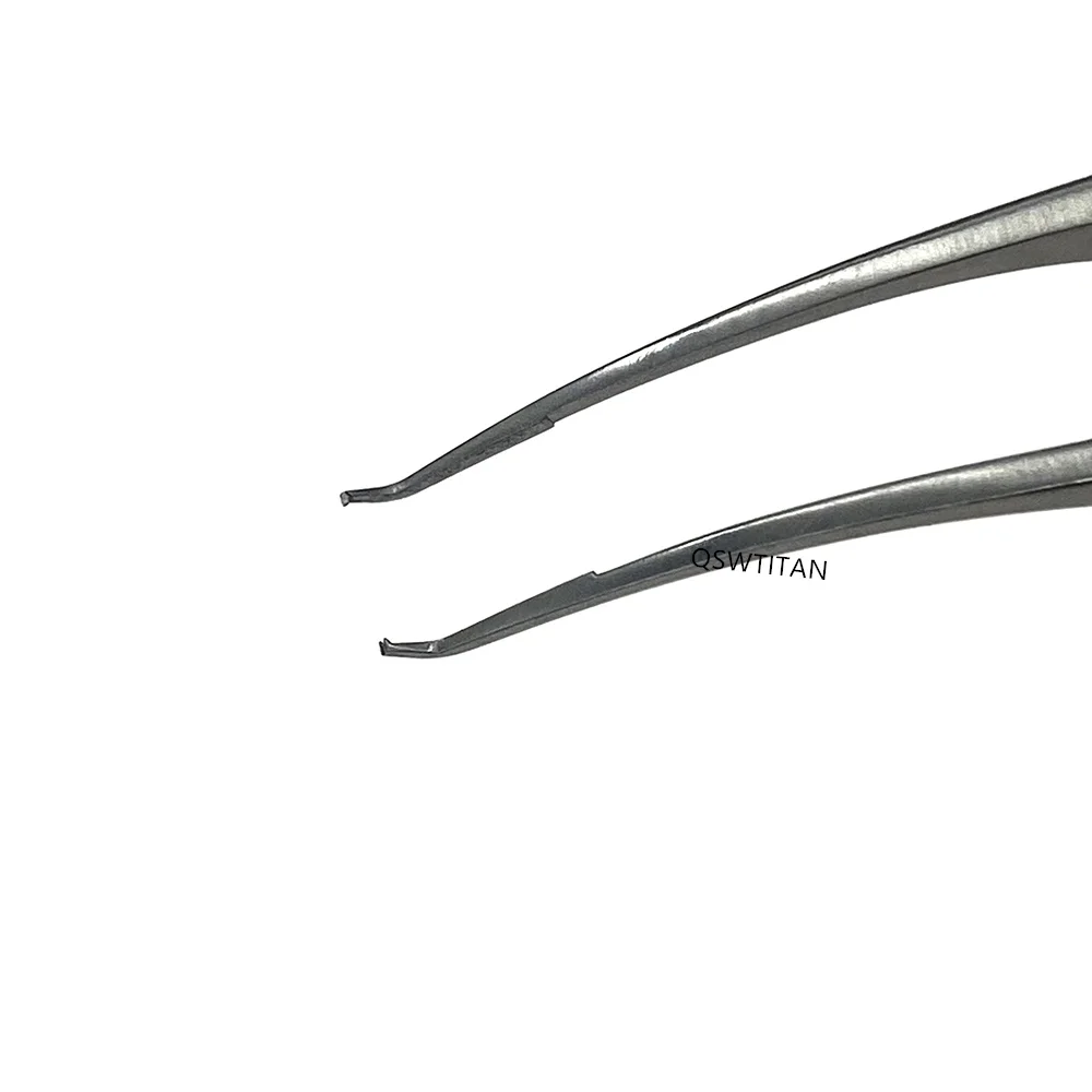 Stainless Steel Botvin Iris Teethed Forceps tweezers Ophthalmic Surgical Instruments Double eyelid Tool