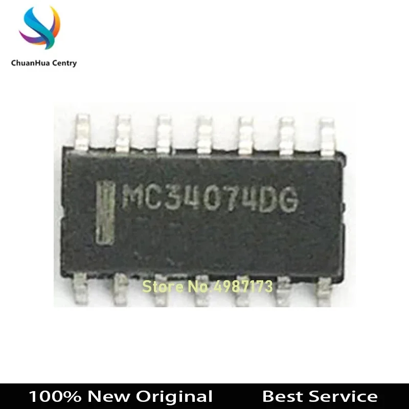 Lote de 10 unidades, MC34074DR2G SOP14, 100% nuevo, Original, en Stock
