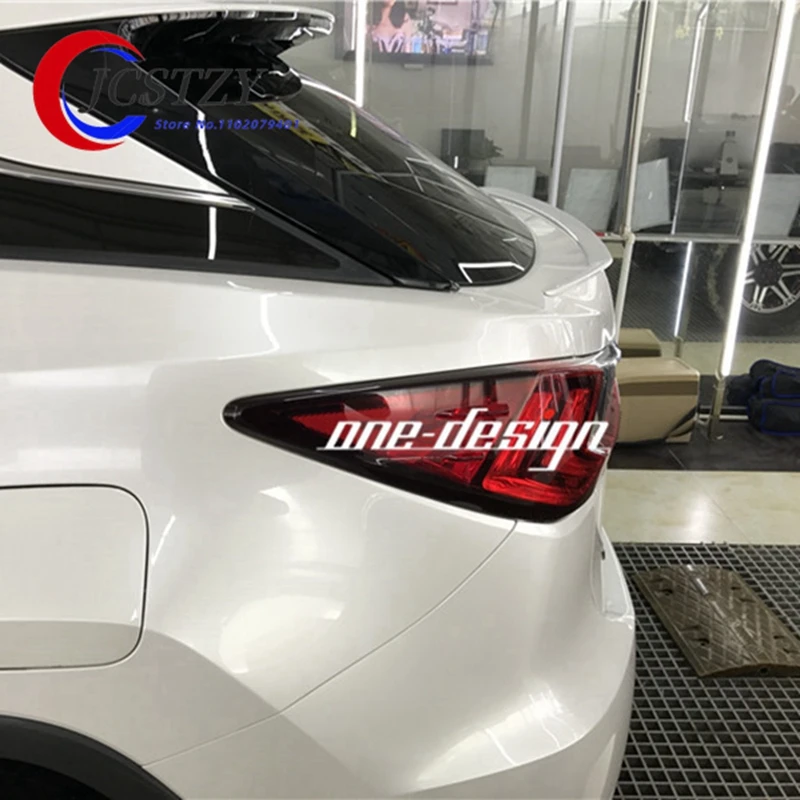 FRP And carbon fiber Unpainted Color Rear Trunk Boot Wing Rear Lip Spoiler For Lexus RX200t RX450h RX 2016 2017 2018 Car Styling