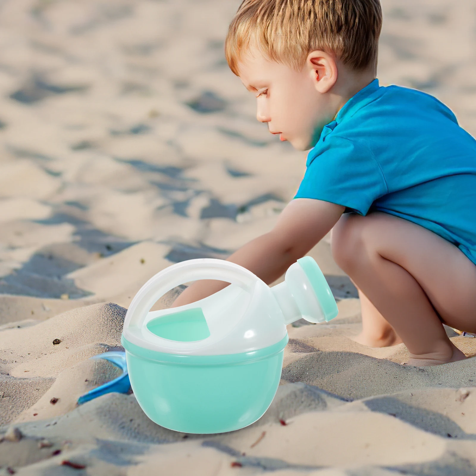 Jouet de bain de plage en plastique pour enfants, arrosage, petites mains, confortable, jardin, piscine de sable, amusant d'été, 6 pièces