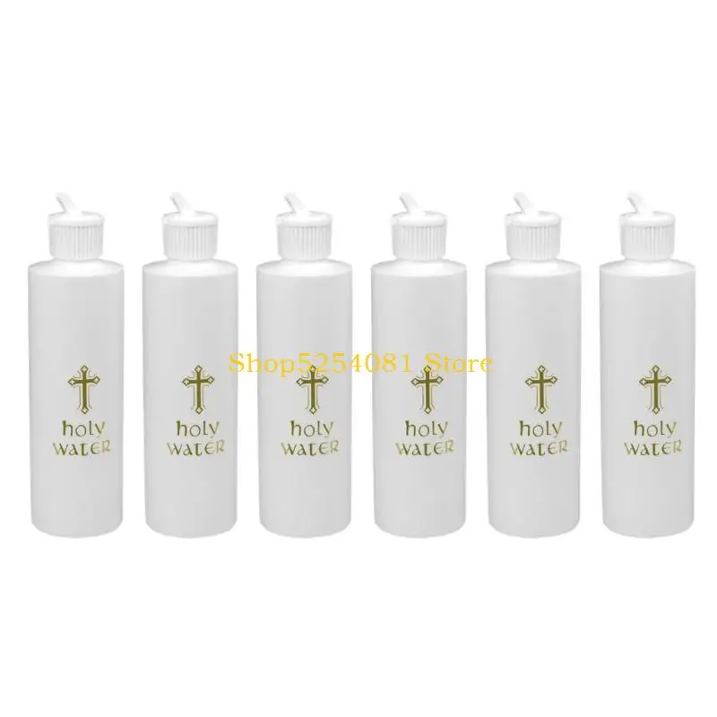 Image 5: AXYC Bouteille d'eau bénite Conteneur d'eau bénite Bouteille en plastique d'eau bénite Conteneur vide