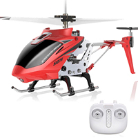 SYMA S107H RC Helicopter Remote Control Helicopter Mini RC Toy Auto-hover Gyro Stabilization One-key Takeoff Landing for Kids