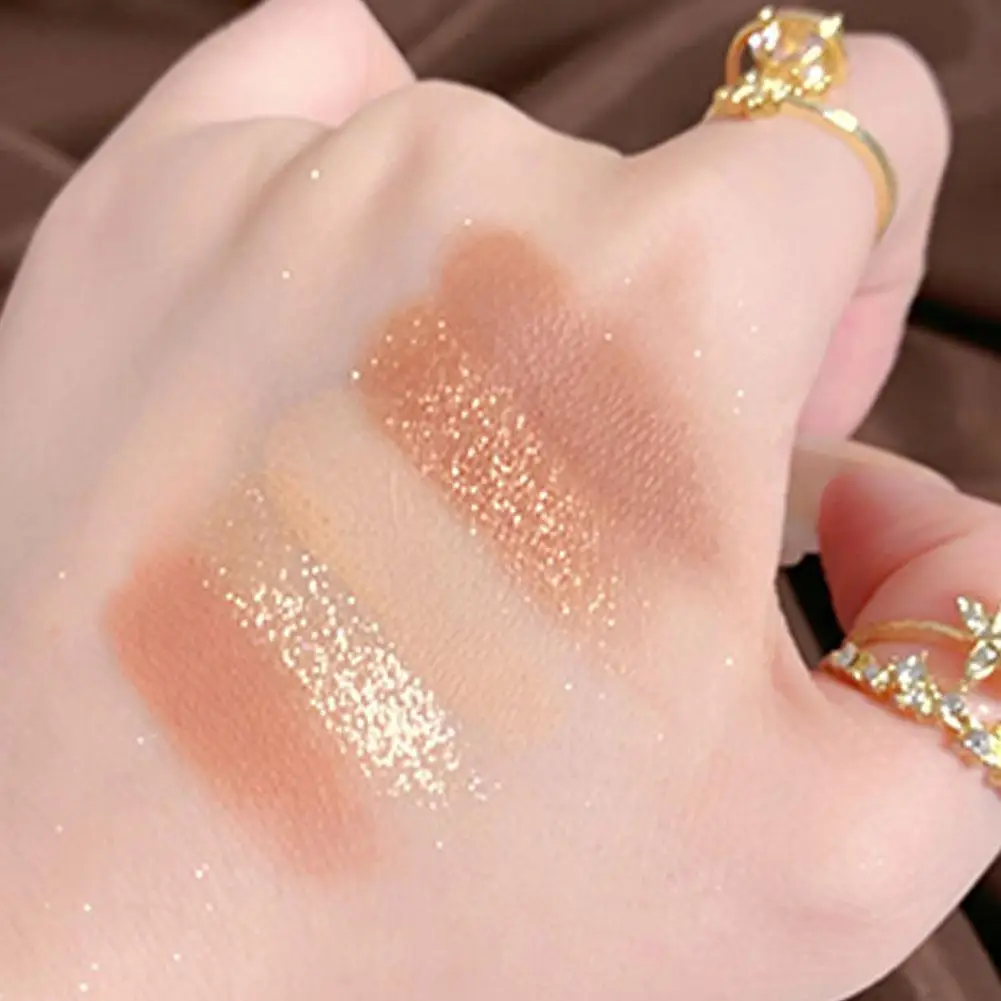 Palette de fards à barrage scintillants pour femmes, maquillage longue durée, beauté des yeux, éclaircir, cosmétiques pour les yeux, 12 documents, 256 Earth S, S4k3