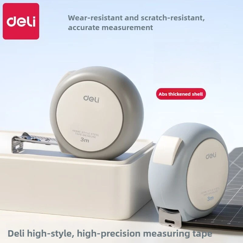 

Deli Home 3/5-meter Steel Tape Measure, Drop resistant Tape Measure, High Precision Ruler, Thickened Steel Tape Measure
