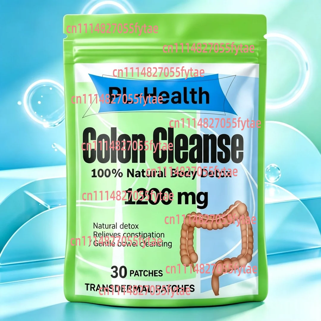 30 Patches Colon Cleanse Detox Transdermal Patches Digestive Constipation Relief, Bowel Movement Patches