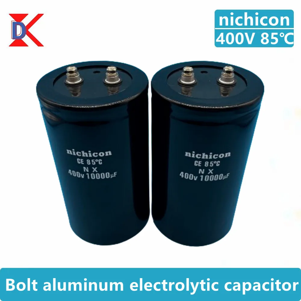 

400V 2200UF-10000UF Nichicon Screw Terminal Aluminum Electrolytic Capacitor For Inverter