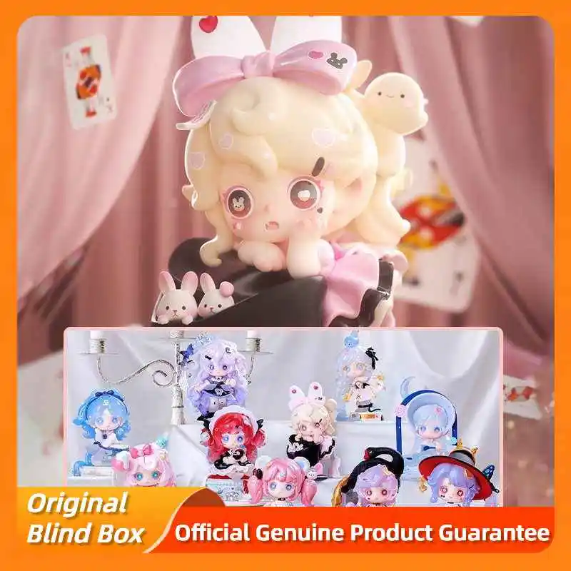 

Подлинная серия Keeno V4 Miracle Feast, слепая коробка, модные настольные украшения, фигурки, игрушки, загадочная коробка, милые куклы, подарок на день рождения