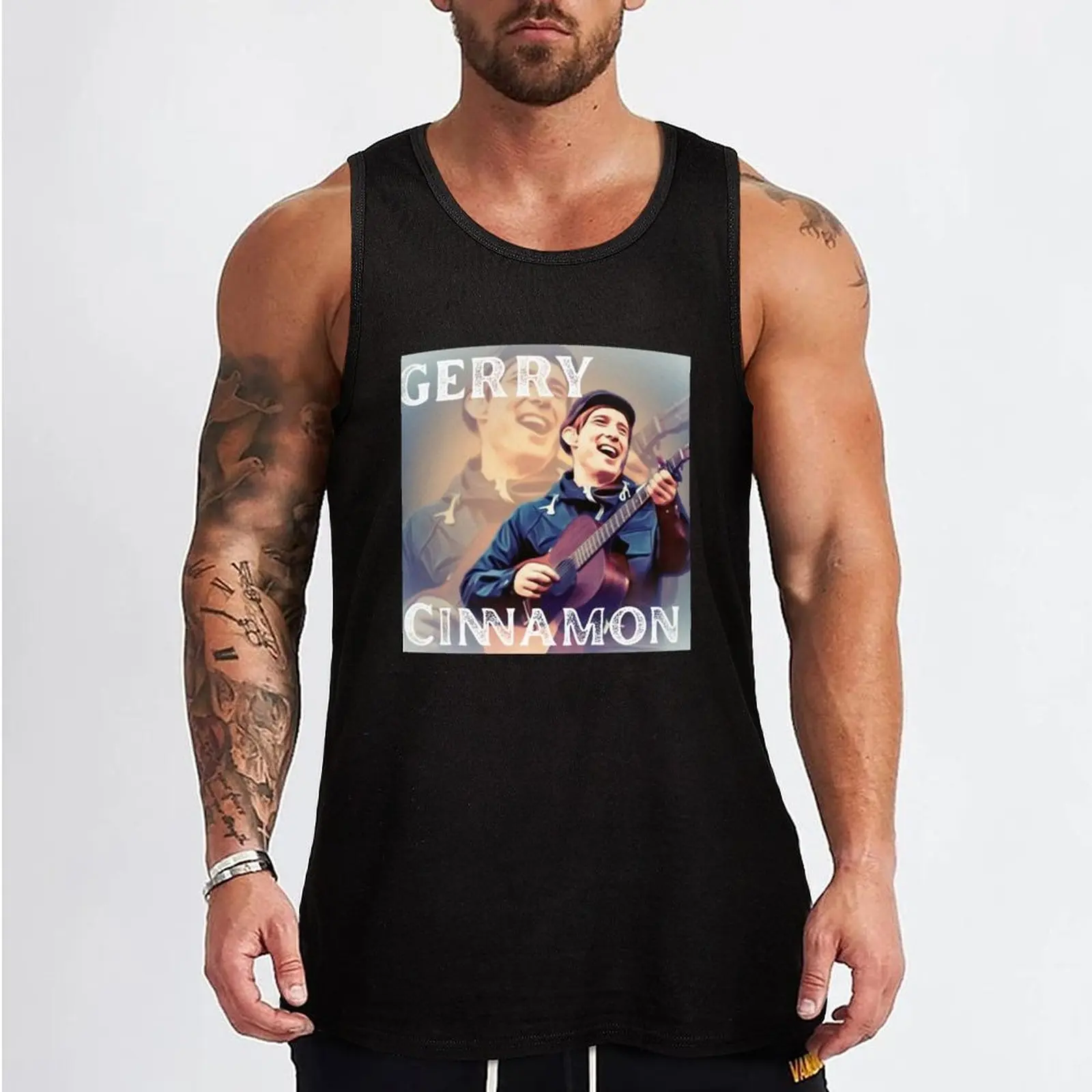 Lover Gift Gerry Cinnamon Gifts For Movie Fan Tank Top anime top clothes for men summer