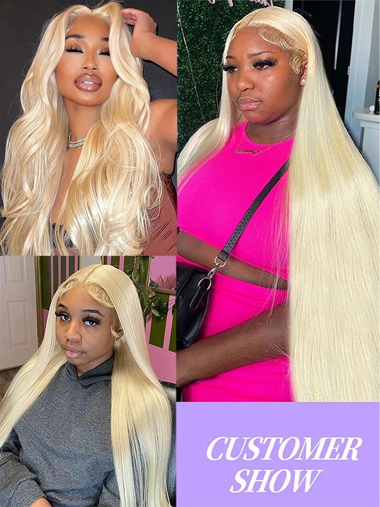 30 بوصة باروكة من شعر طبيعي أشقر الجسم موجة 613 hd الدانتيل الباروكة الأمامية 13x6 13x4 مستقيم الدانتيل شعر مستعار أمامي العسل شقراء الشعر البشري الملون