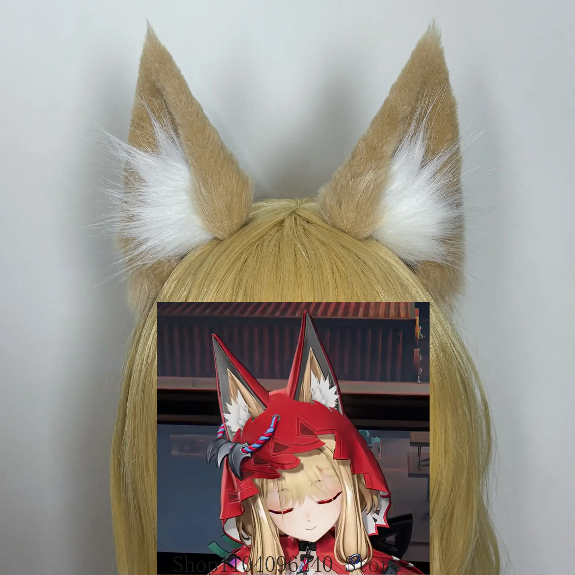 game-arknights-endfield-rossi-animal-ears-accessories-cosplay-prop-headwear-hairband-hairpin-anime-cosplay-halloween