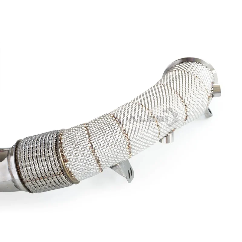 Suitable M5 2012-2018 F10 S63 with Heat Shield Pollution High-performance Downpipe Exhaust