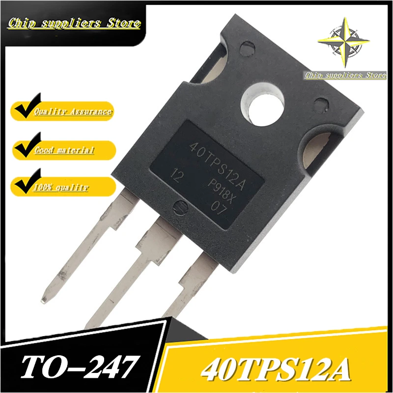 5PCS-20PCS//LOT 40TPS12A TO-247 40TPS12 TO247 40TPS12 Unidirectional SCR 40A/1200V Brand new original stock