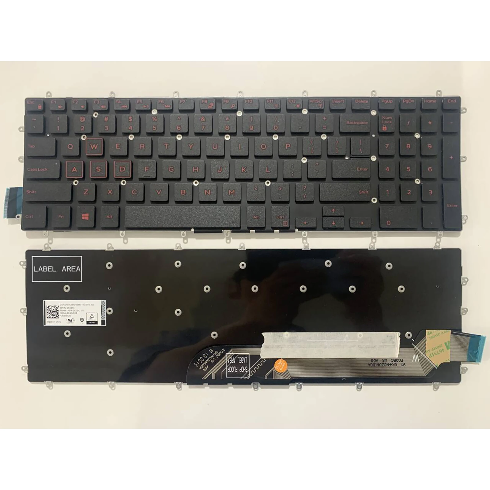 

Laptop keyboard US Layout for Dell Inspiron 5565 5567 5765 5767 7566 7567