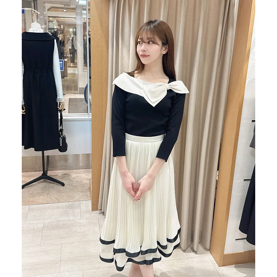 

Silk Satin Patchwork Accordion Pleat Double Layer Petal Skirt High Waist A-Line Half Skirt for Women Summer 2026