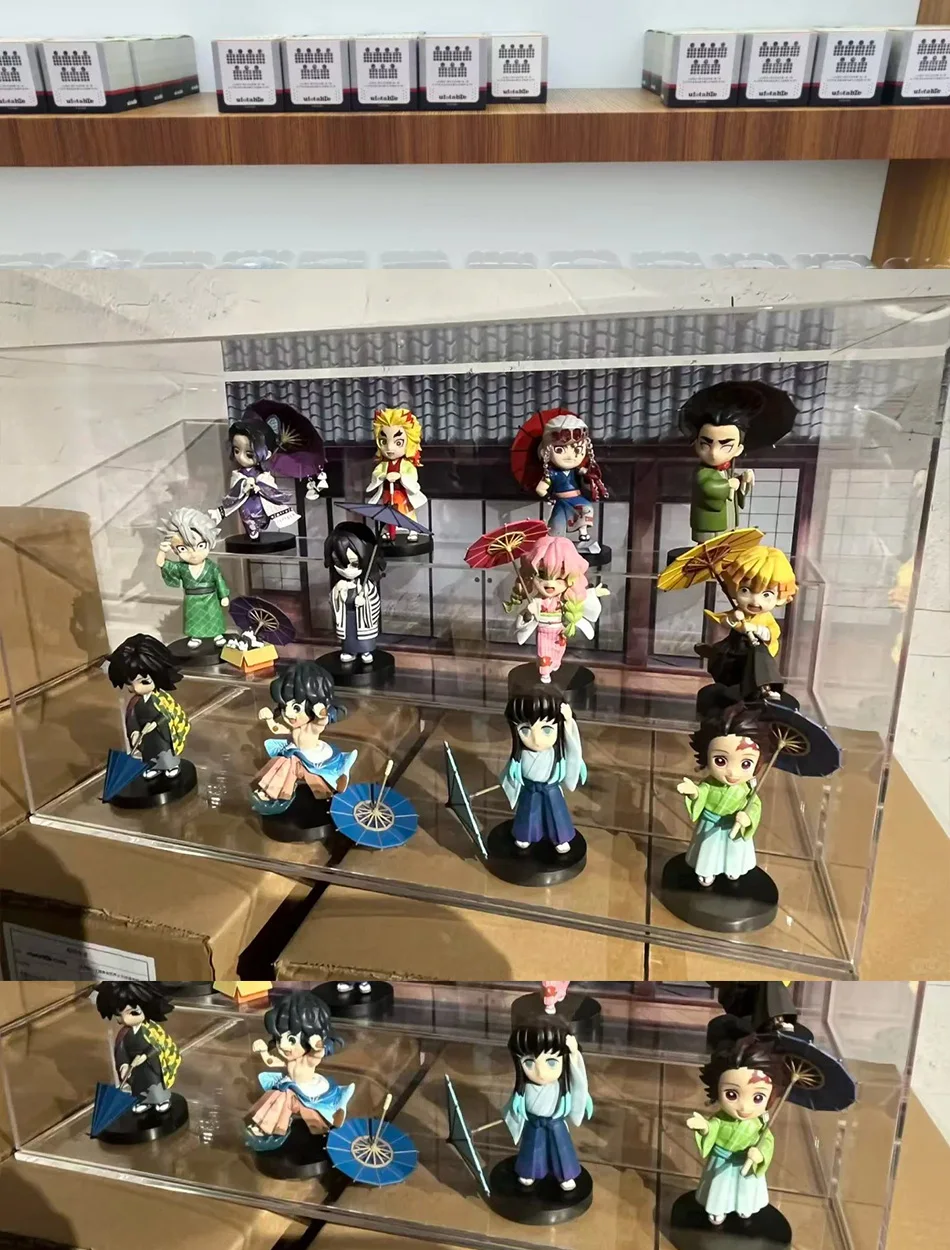 1-12 Stück Demon Slayer Blind Box Figuren Plum Rain Serie Kochou Shinobu Tomioka Giyuu Kanroji Mitsuri Blind Box Figuren Spielzeug Geschenke – Detail 9