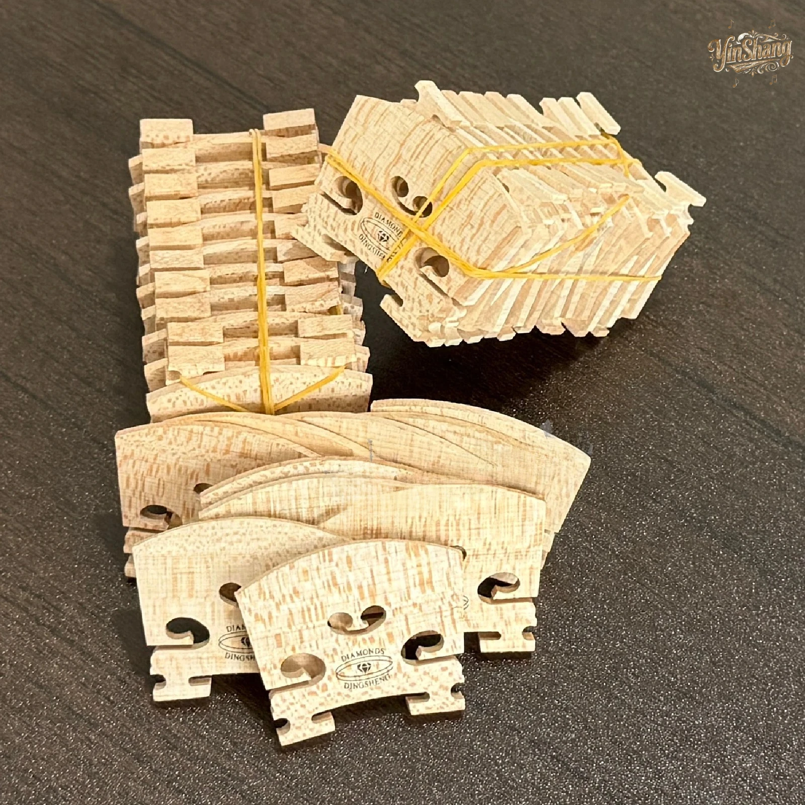 

High Grade Violin Bridge Maple Wood 4/4 To 1/8 Size Fiddle Accessories