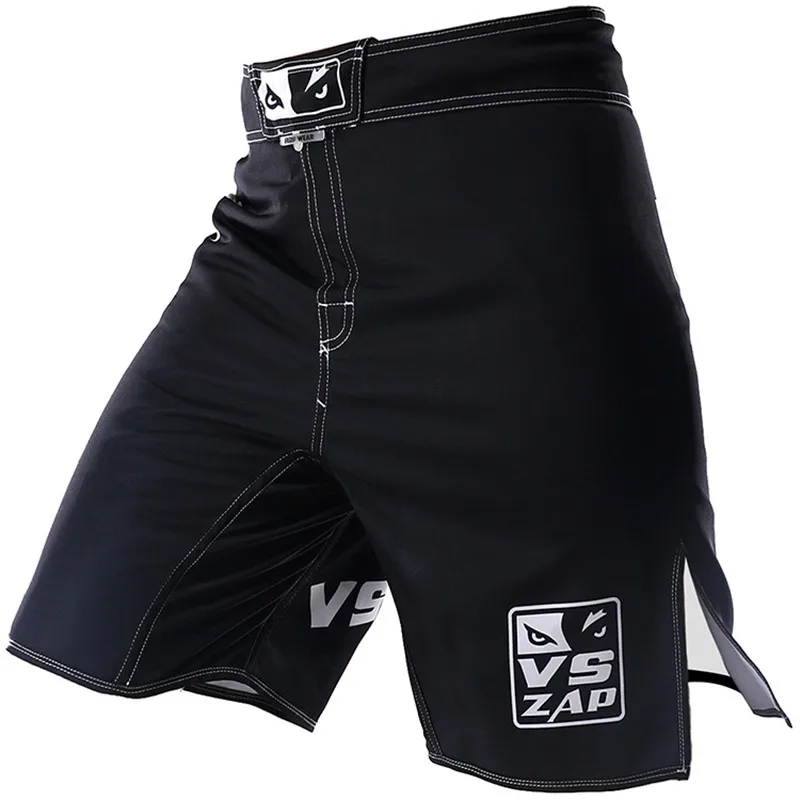 VSZAP-MMA Short Boxeo Shorts, Sports Training and Competition, Tiger Muay Thai Kick Boxing Shorts