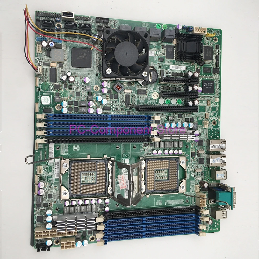S7002 untuk TYAN R510 G7 1U Server Motherboard Dua Arah LGA1366 X58 Tes Sempurna